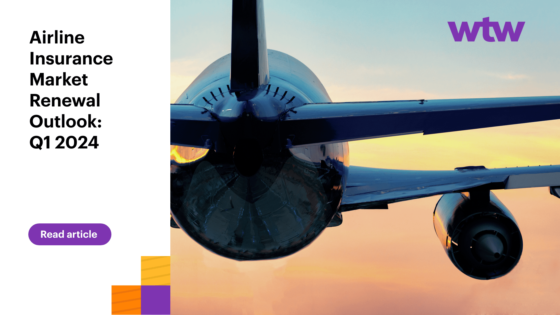 Airline Insurance Market Renewal Outlook Q1 2024 WTW