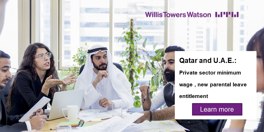 qatar-and-u-a-e-private-sector-minimum-wage-qatar-new-parental