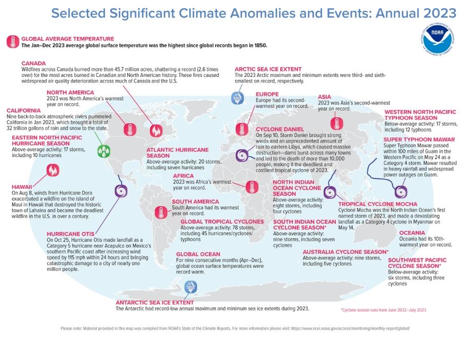 Key natural catastrophe events in 2023 from across the globeon page