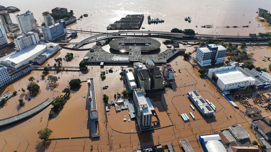 Photo of floods in Porto Alegre on 7 May 2024