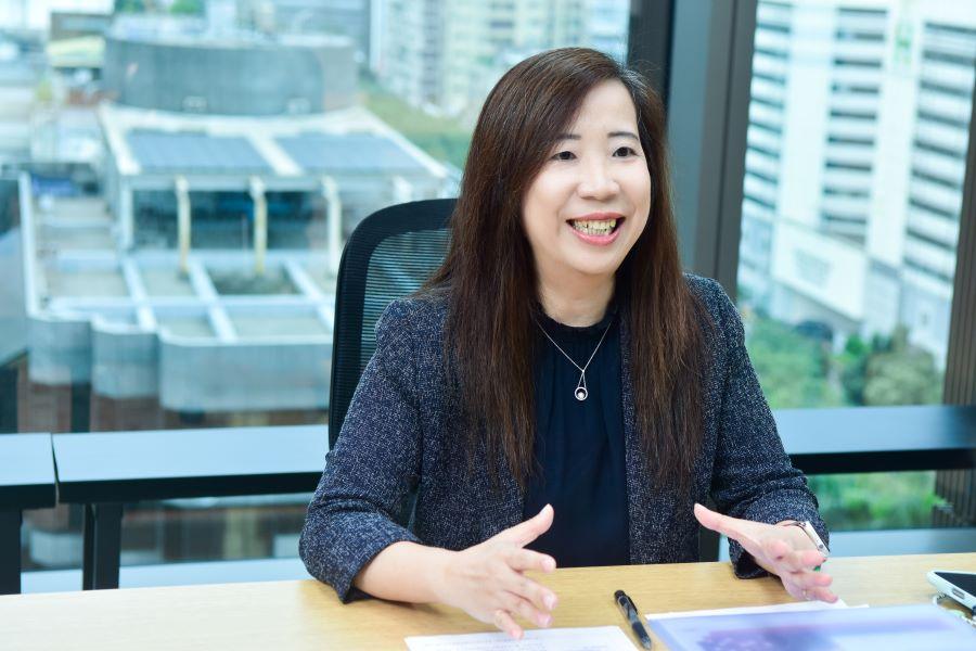 元大金控人資長林靜芳訪談照