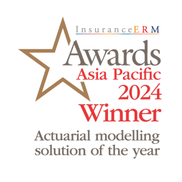 InsuranceERM Awards Asia Pacific 2024 Winner Actuarial modelling solution of the year