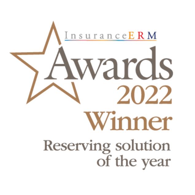 InsuranceERM Awards 2022 Winner Reserving solution of the year logo