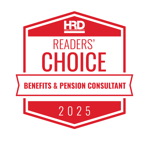韦莱韬悦荣获2025年《HRD》杂志读者之选亚洲最佳福利和养老金顾问奖项