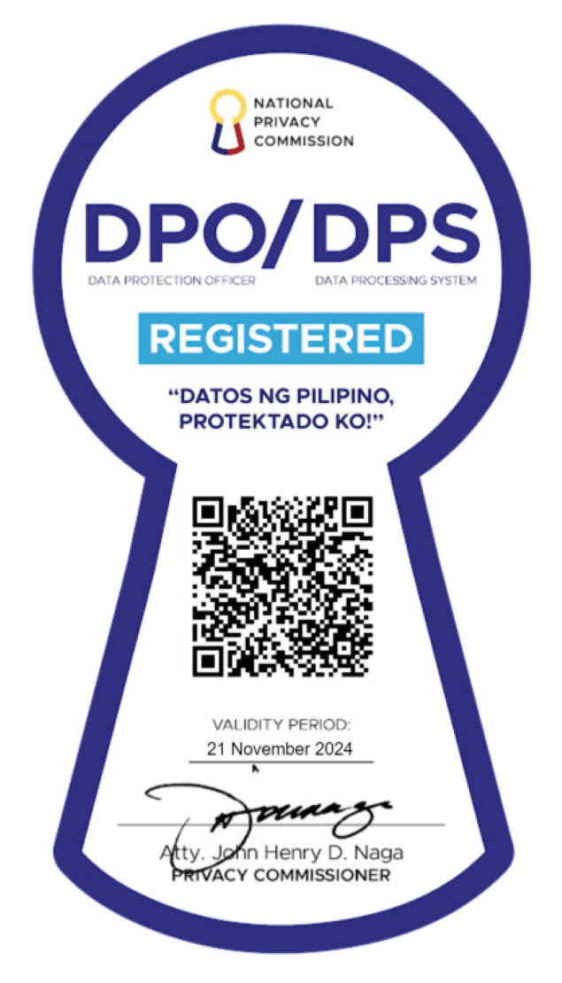 WTW Philippines 2023 NPC Certificate of Registration