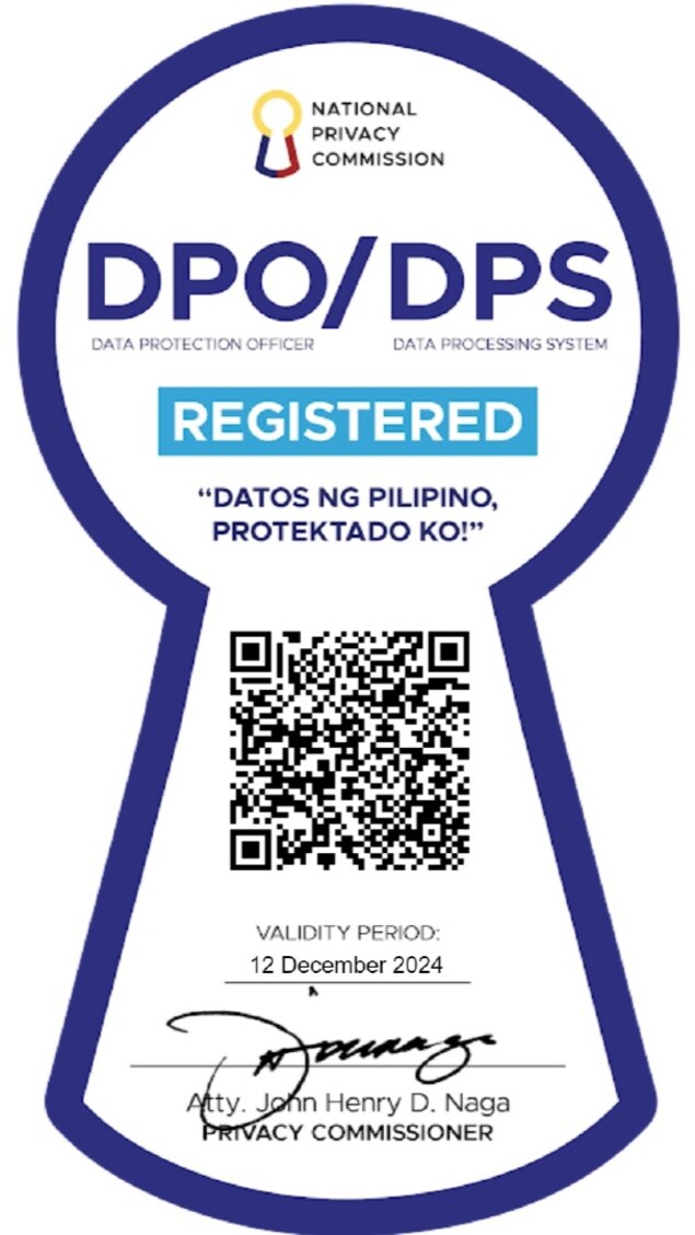 WTW Philippines 2023 APSSC Certificate of Registration