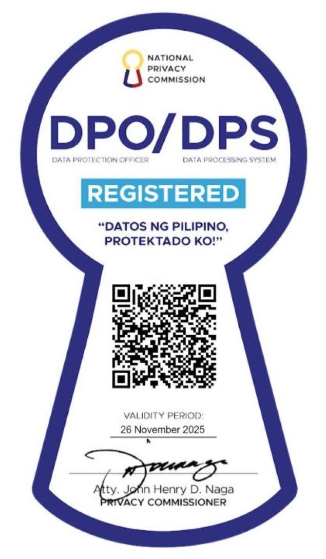 WTW Philippines 2025 APSSC Certificate of Registration