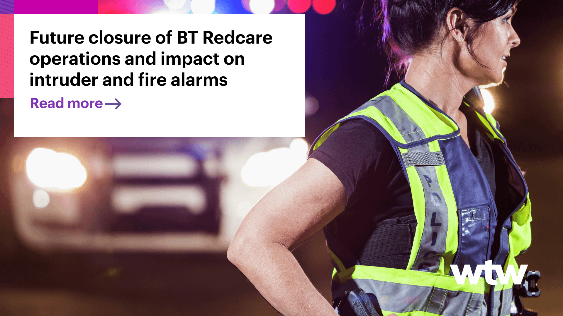 BT Redcare Alarm Signalling Update WTW