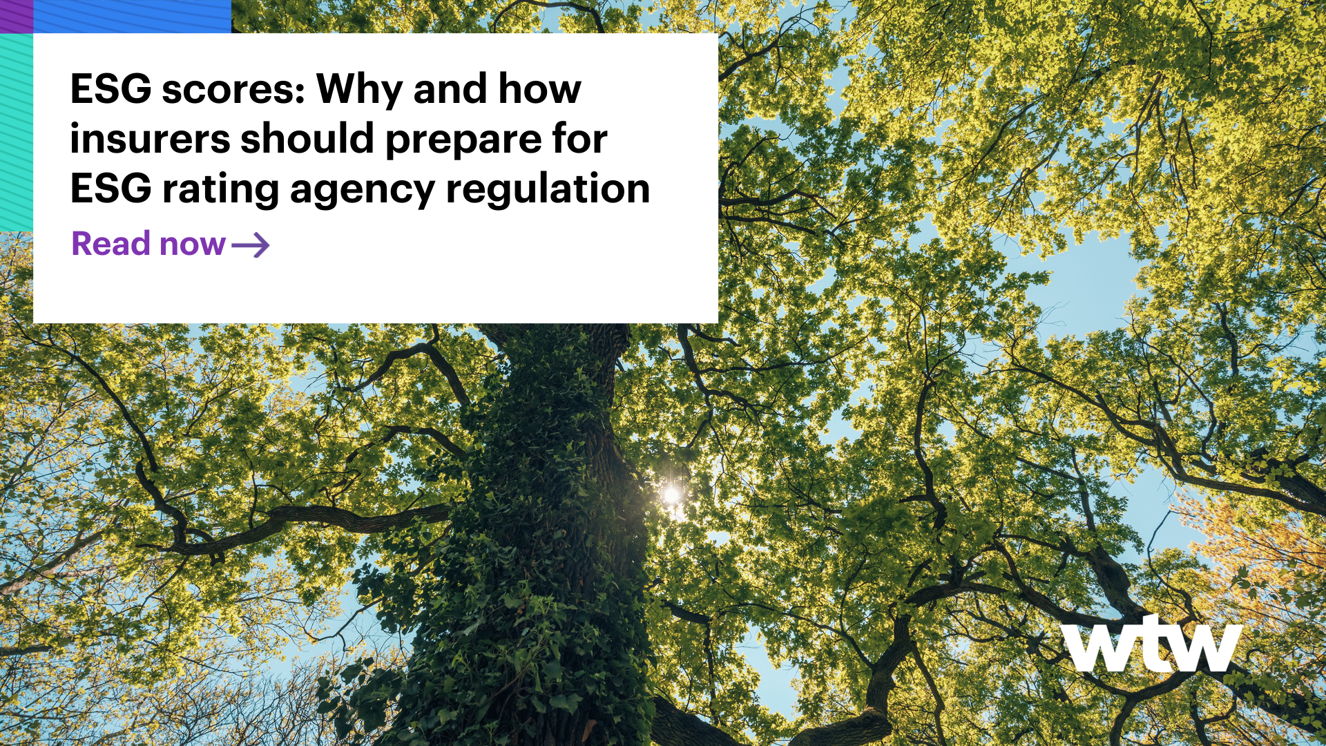 How should insurers prepare for ESG rating agency regulation WTW