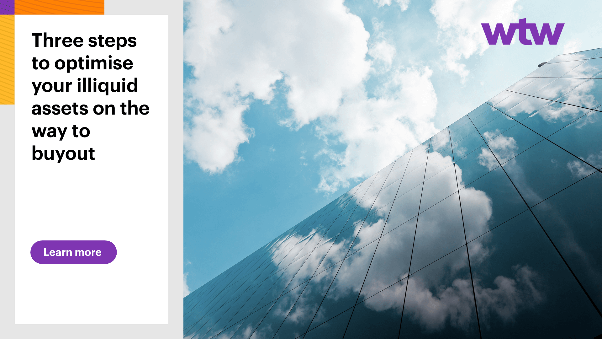 3 steps to optimise your illiquid assets on the way to buyout WTW