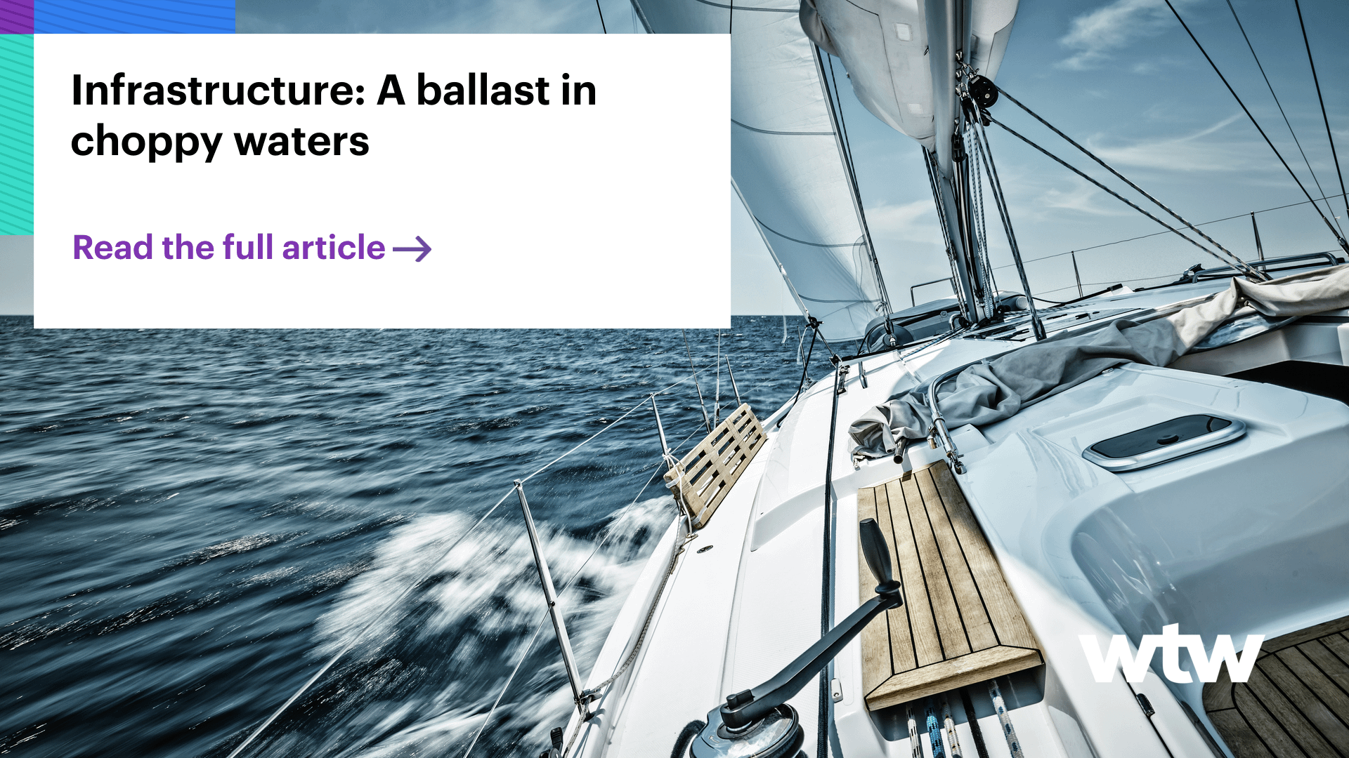Infrastructure: A ballast in choppy waters - WTW