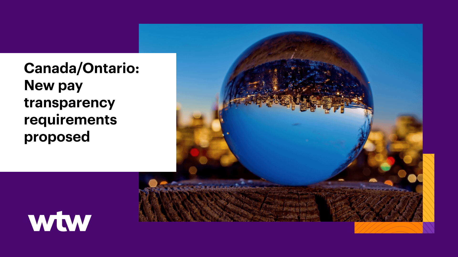 Canada/Ontario: New pay transparency requirements proposed - WTW