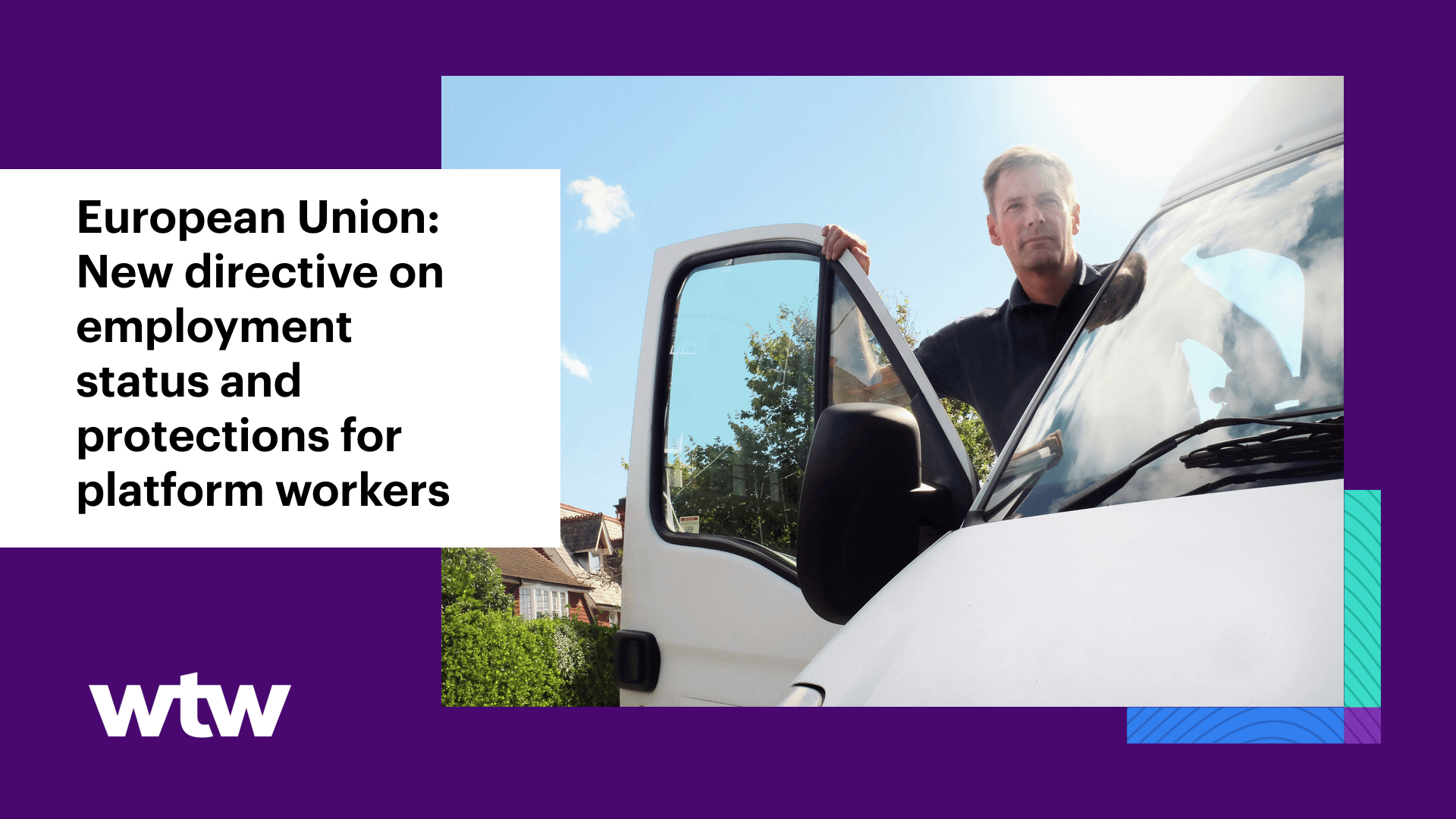 European Union: New directive on employment status and protections for platform workers