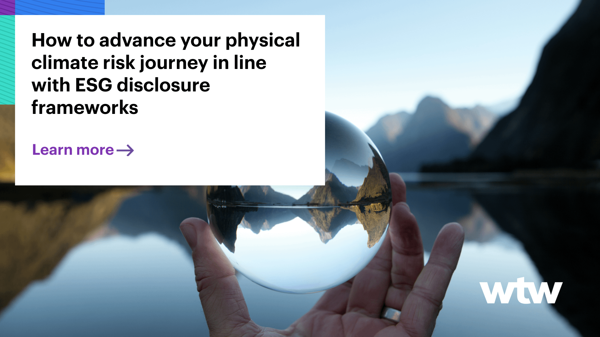 How to advance your physical climate risk journey - WTW