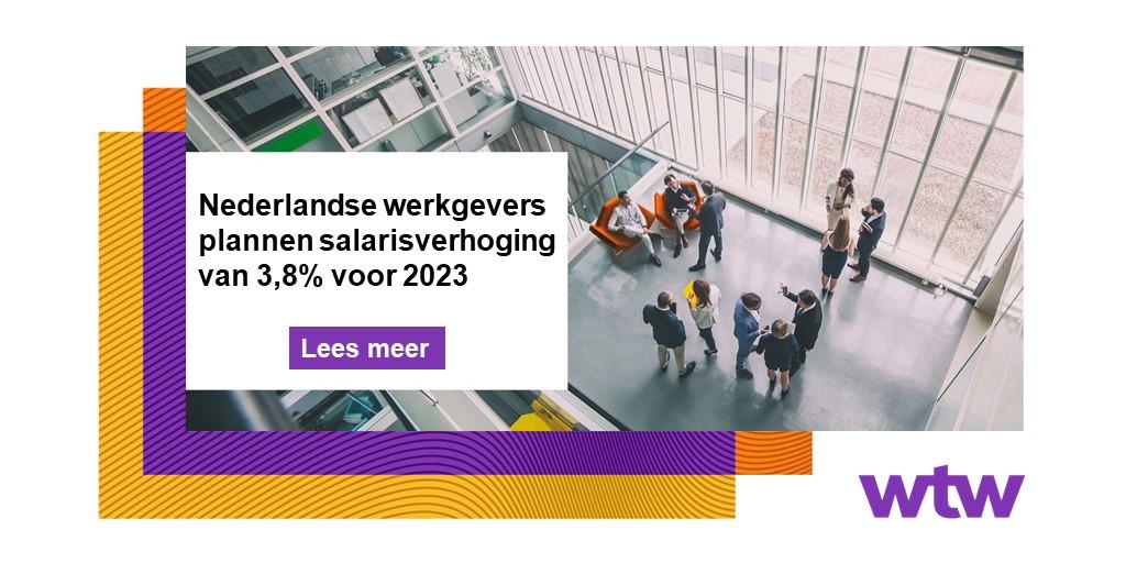 Nederlandse Werkgevers Plannen Salarisverhoging Van 3,8% Voor 2023 - WTW