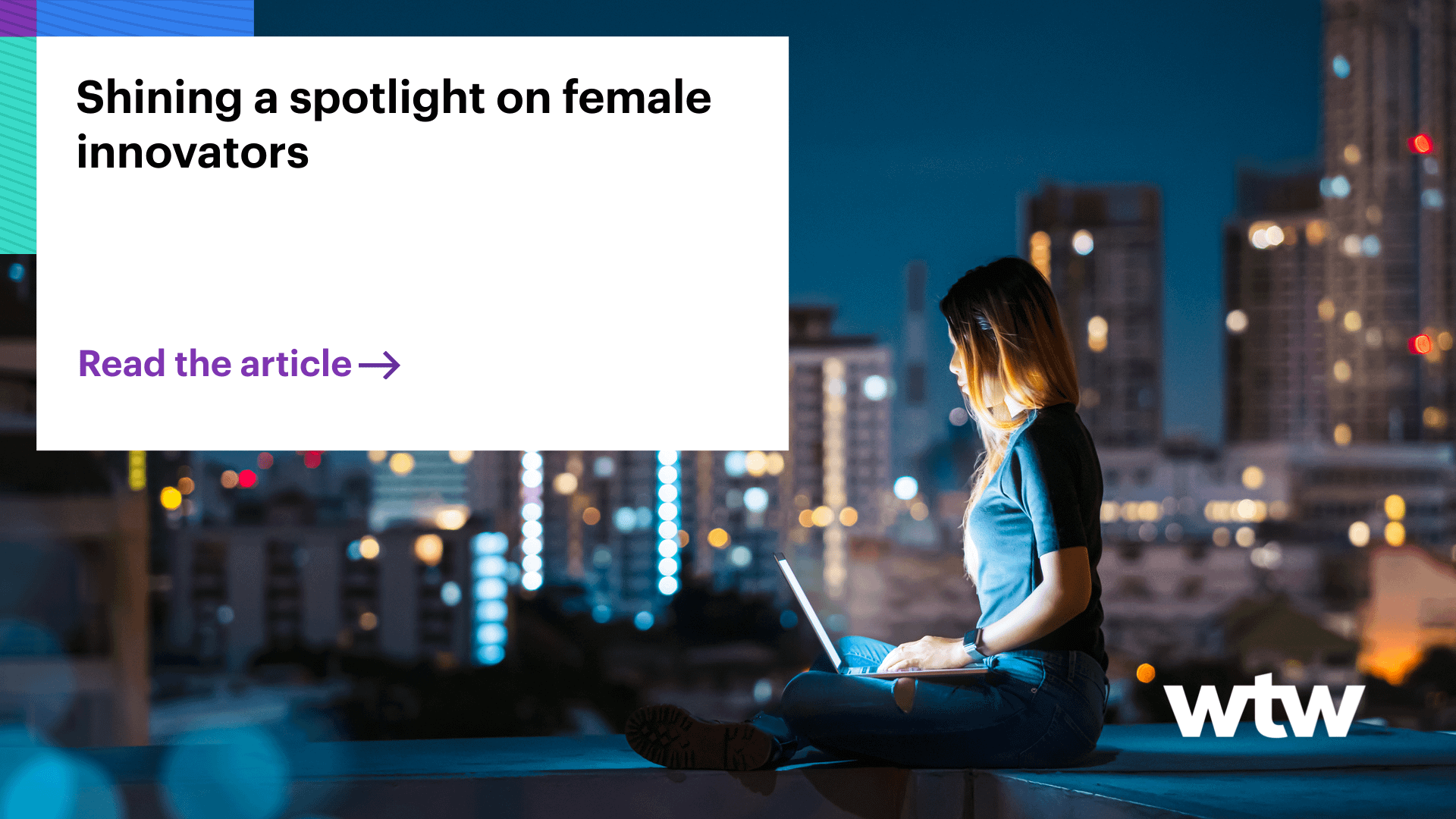 Shining a spotlight on female innovators - WTW