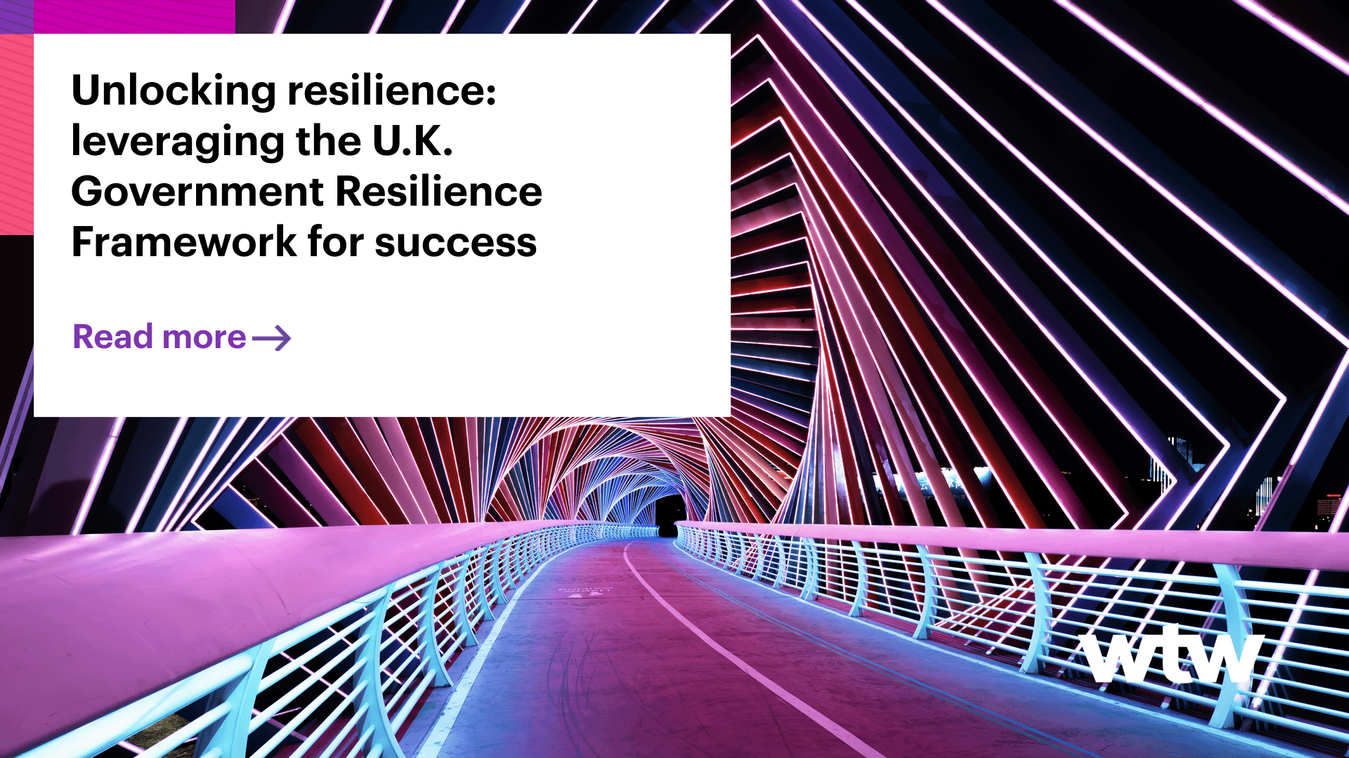 How to boost resilience harnessing the U.K. Government Resilience ...