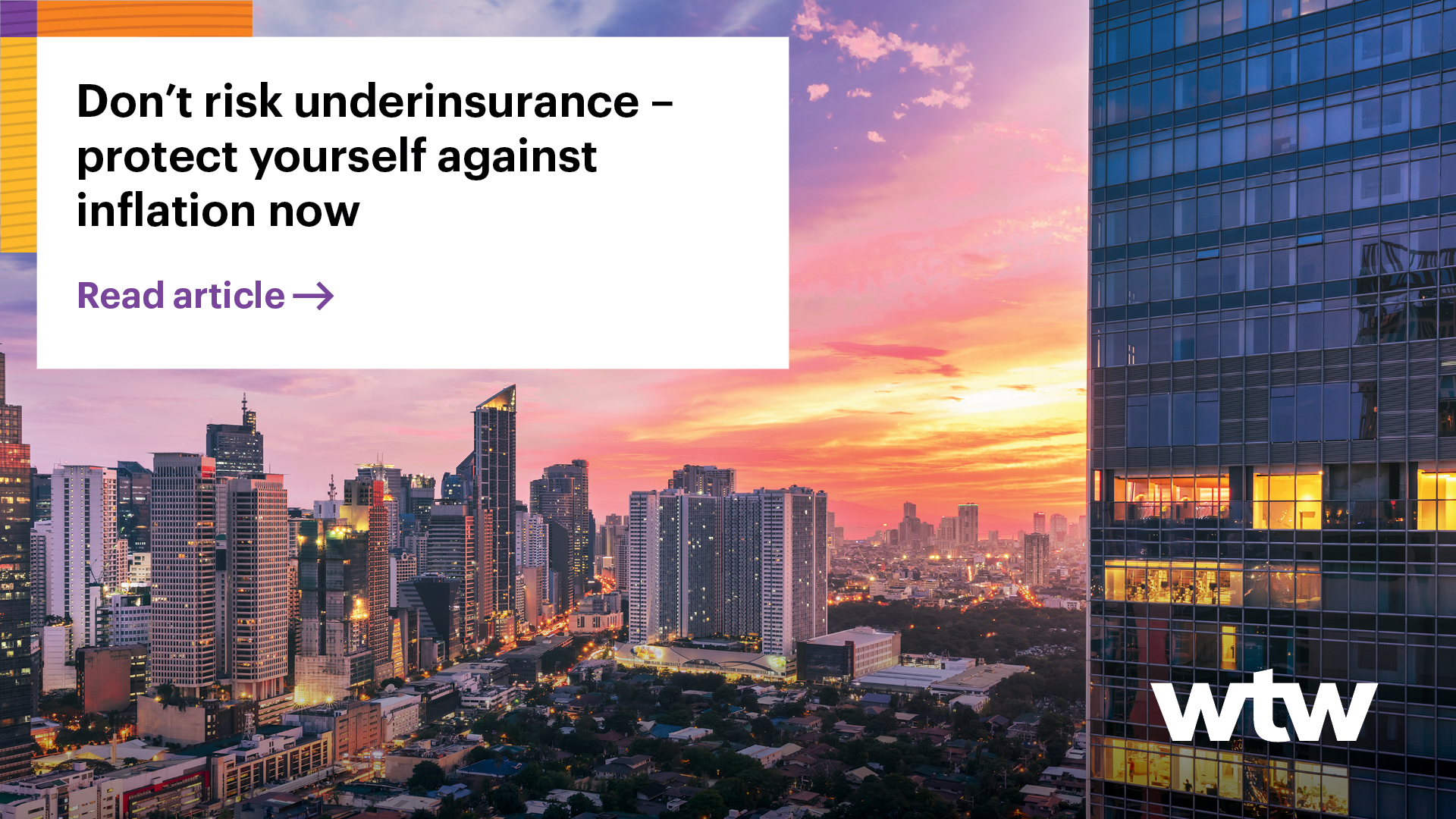 Don’t Risk Underinsurance – Protect Yourself Against Inflation Now - WTW