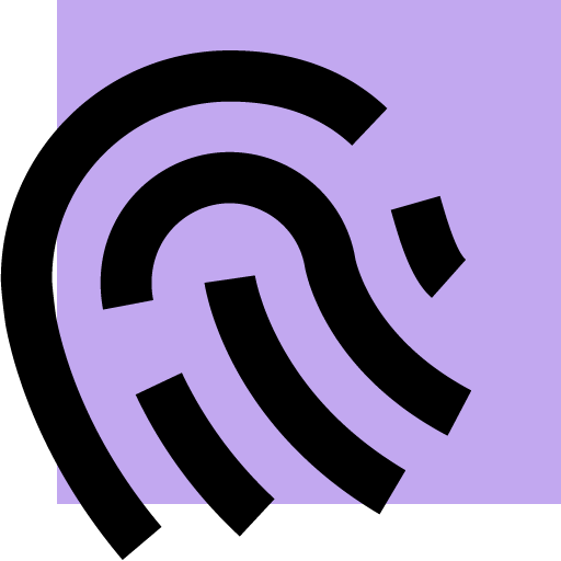 fingerprint icon