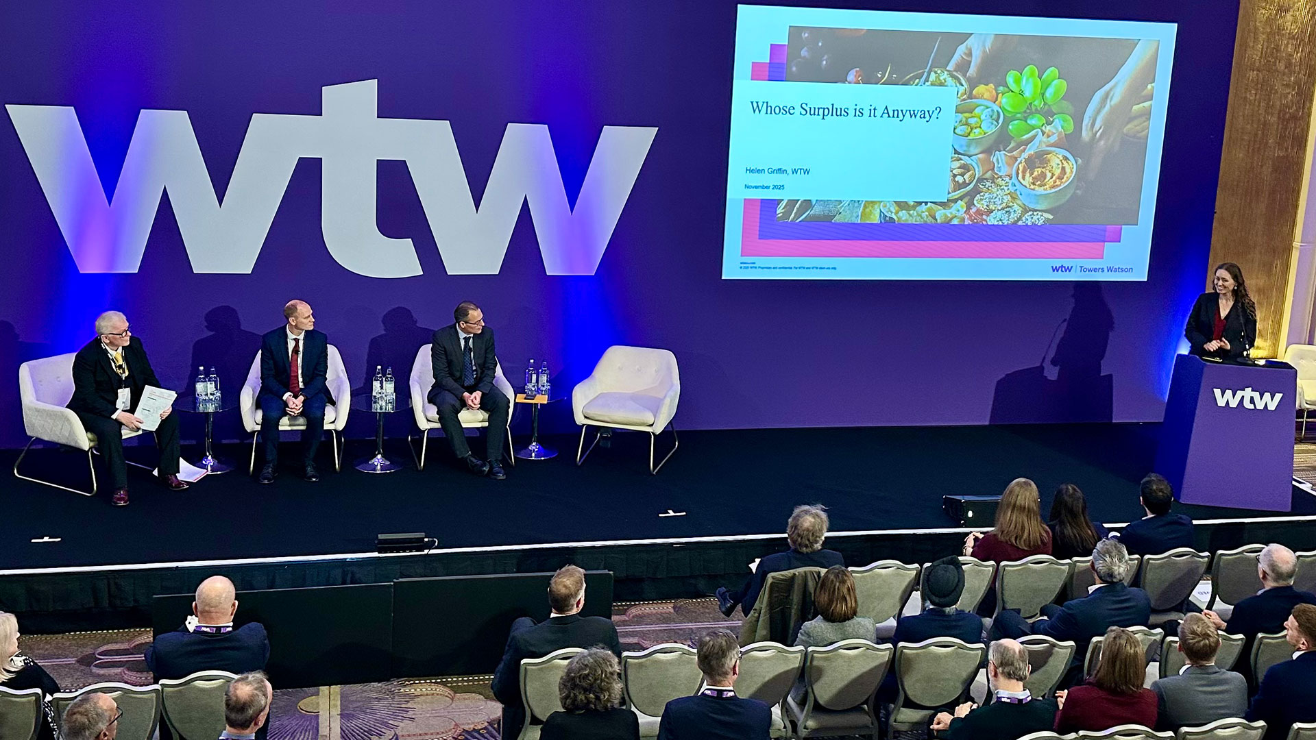 Helen Griffin, Richard Gunton, Tom Muir and John Flynn discuss Whose Surplus Is It Anyway? One of the hottest debates of the year